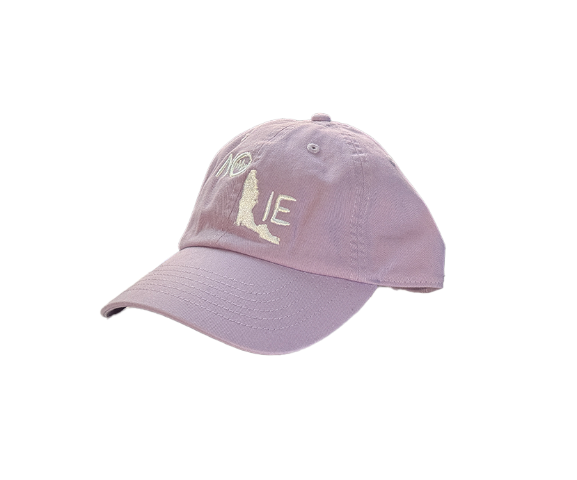 NO LIE DAD CAP - LILAC/WHITE