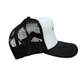 NO LIE TRUCKER HAT - BLACK/WHITE/BLACK/RED